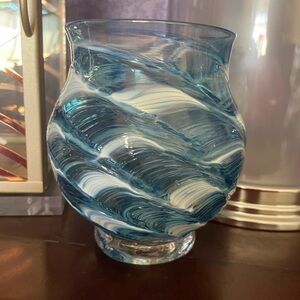 Oregon Coast Taft hand-blown glass vase